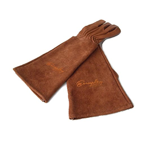 Rose Pruning Gloves for Men and Women. Thorn Proof Goatskin Le...