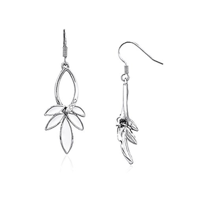 Fashionvictime - Woman Earrings - "Fleur" - 18Ct Gold Plated Silver -...