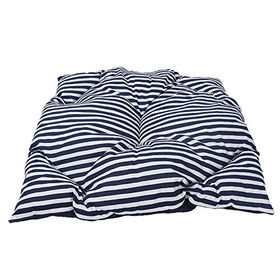 VIILER- Pet Supplies Washable Durable Navy Stripe Style Pet Ho...