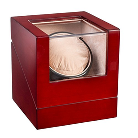 Geff House Automatic Wood Watch Winder - Mabuchi Motor