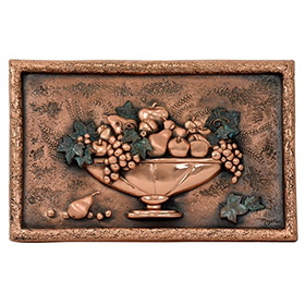 Good Directions 2007C Italian Still Life Mural & Backsplash Copper