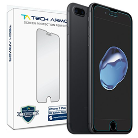 iPhone 7 Plus Glass Screen Protector Tech Armor (3-pack)