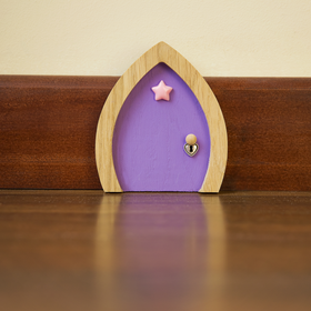 Purple Fairy Door Star