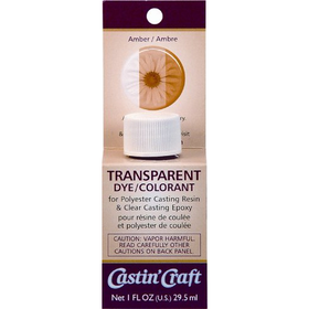 Castin' Craft Transparent Dye 1 Ounce-Amber