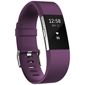 Fitbit Charge 2 Heart Rate and Fitness Wristband - Small, Plum