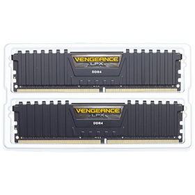 Corsair Vengeance LPX 16GB (2x8GB) DDR4 DRAM 3000MHz (PC4-24000) C15 Memory Kit - Black