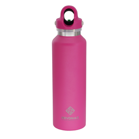 Pink 20 oz Thermal Flask with Color Match Quick-Release Cap