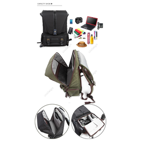 TOIMEND TM-8091 Fashionable Professional Outdoor Waterproof Double-shoulder Camera