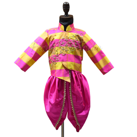 Traditional Dhoti Jacket Set for Boys