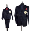 Black Velvet 5 Piece Suit Online for Father and Son