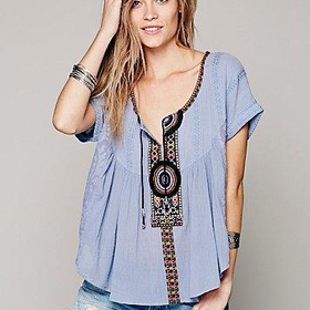 Free People Womens Parting Sun Top