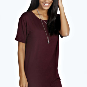 Rochelle Turn Back Sleeve TShirt Dress