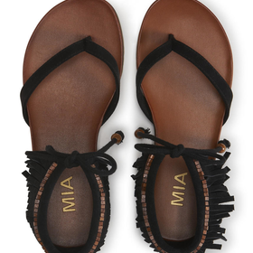 MIA Fringe Bead Sandal