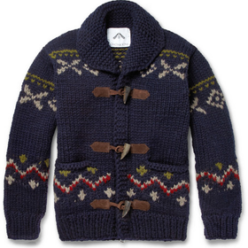 Ovadia & Sons Patterned Chunky-Knit Wool Sweater | MR PORTER