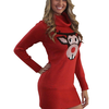 Amazon.com: Ugly Christmas Sweater Dress- Bucktooth Rudolph Sweater Dress by Tipsy Elves: Clothing