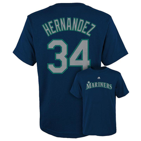 Majestic Seattle Mariners Felix Hernandez Tee - Boys 8-20