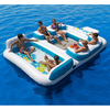 Amazon.com: New Giant Inflatable Floating Island 6 Person Raft Pool Lake Float 15'-8