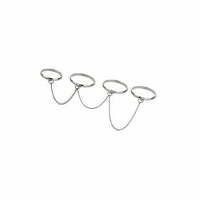 Multiwear Linked Rings - Silver