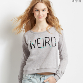 Tokyo Darling Weird Burnout Sweatshirt