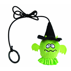 Bat on an Elastic Band, Cat Toy - Halloween Toy
