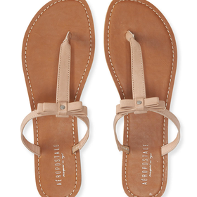 Bow T-Strap Sandal