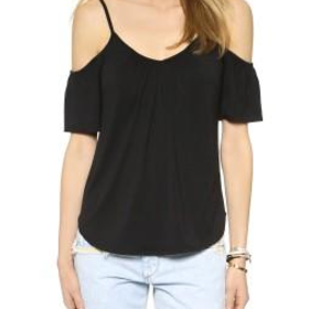 Bella Cold Shoulder Tee