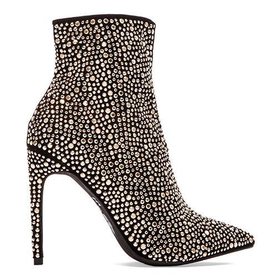 Jeffrey Campbell Vain Heeled Bootie in Black