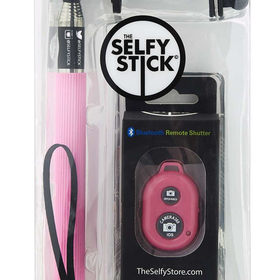 Selfy Stick With Rechargeable Remote