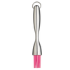 Kitchen Craft Colourworks Pastry Brush with Silicone Bristles, Pink, 16cm