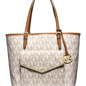 Michael Michael Kors Jet Set Large Pocket Tote Bag