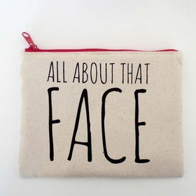 'About Face' Make Up Bag