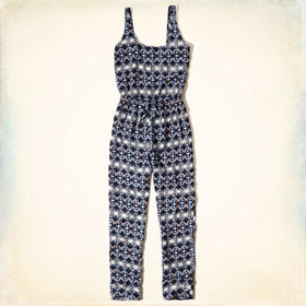 Geo Print Jumpsuit