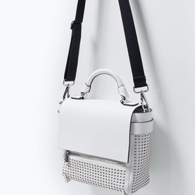 PERFORATED CITY BAG Look+: 2 of 2