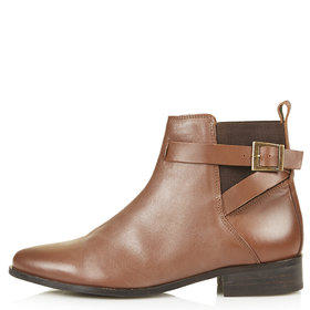 BLANCHE Ankle Boots - Tan