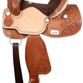 Saddles Tack Horse Supplies - ChickSaddlery.com Double T Barrel Saddle With Flex Tree