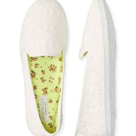 Embroidered Slip-On Shoe