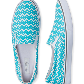 Chevron Slip-On Deck Shoe